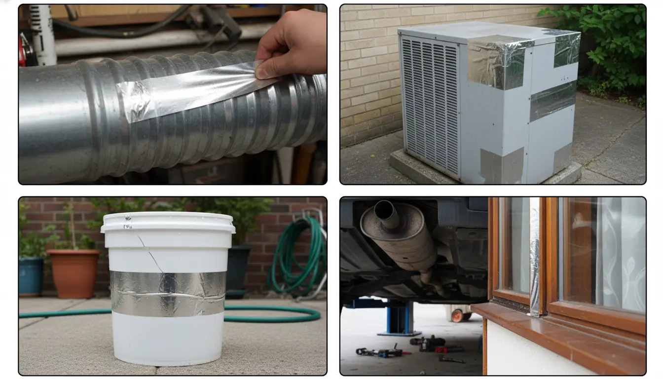 کاربردهای نوار درزگیر آلومینیومی